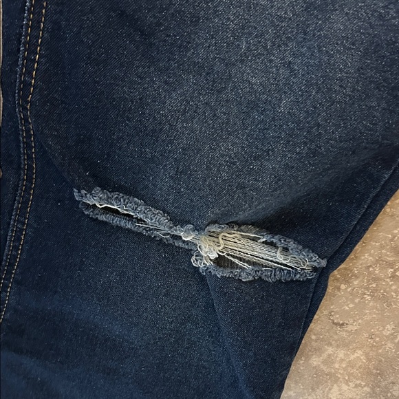 Women's Dark Blue Jeans StitchStar Mid Rise Bootcut 2x - Picture 5 of 8